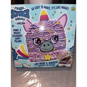 Bright Stripes Magic Scrunch Pillow Craft Kit New In Box